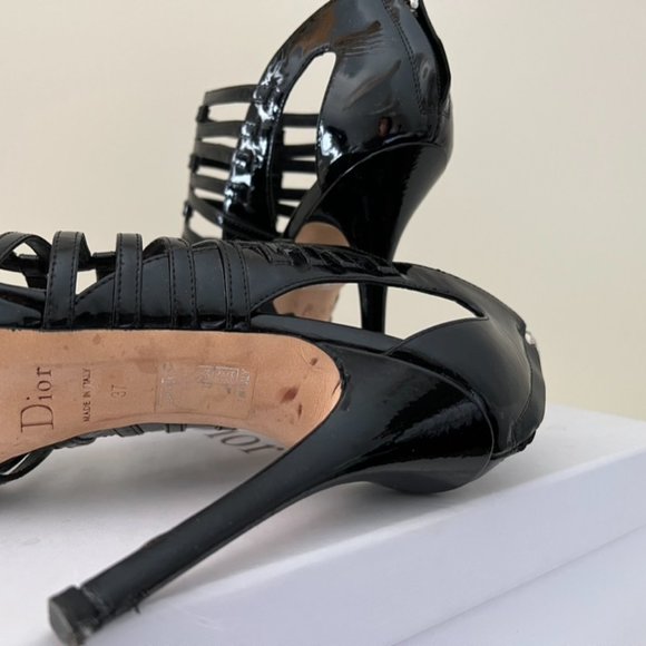 Dior Striped Sandals - Picture 4 of 4